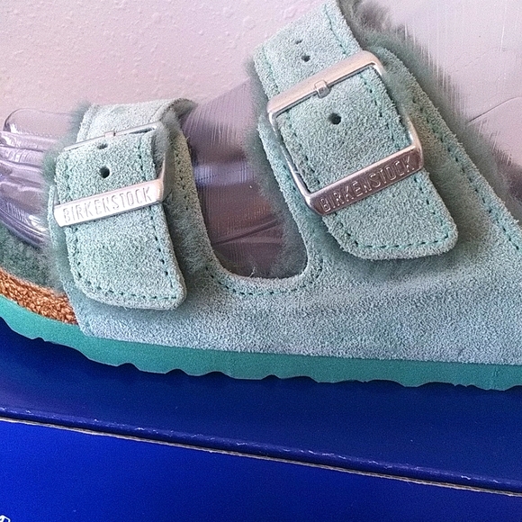 Birkenstock Arizona Beryl Shearling ladies 36/5 39/8 - Picture 5 of 9